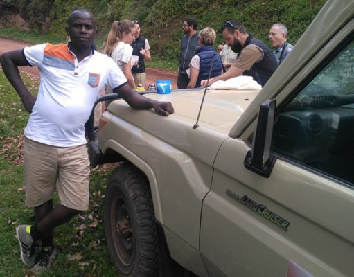 Car rental with driver guide Uganda