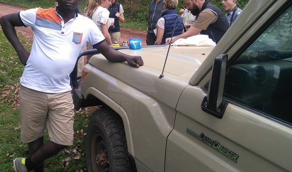 car with driver uganda